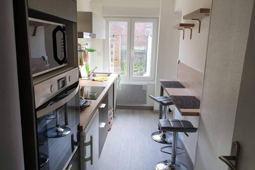 Appartement Avec Jardin Hyper Entre Valenciennes Ngoại thất bức ảnh